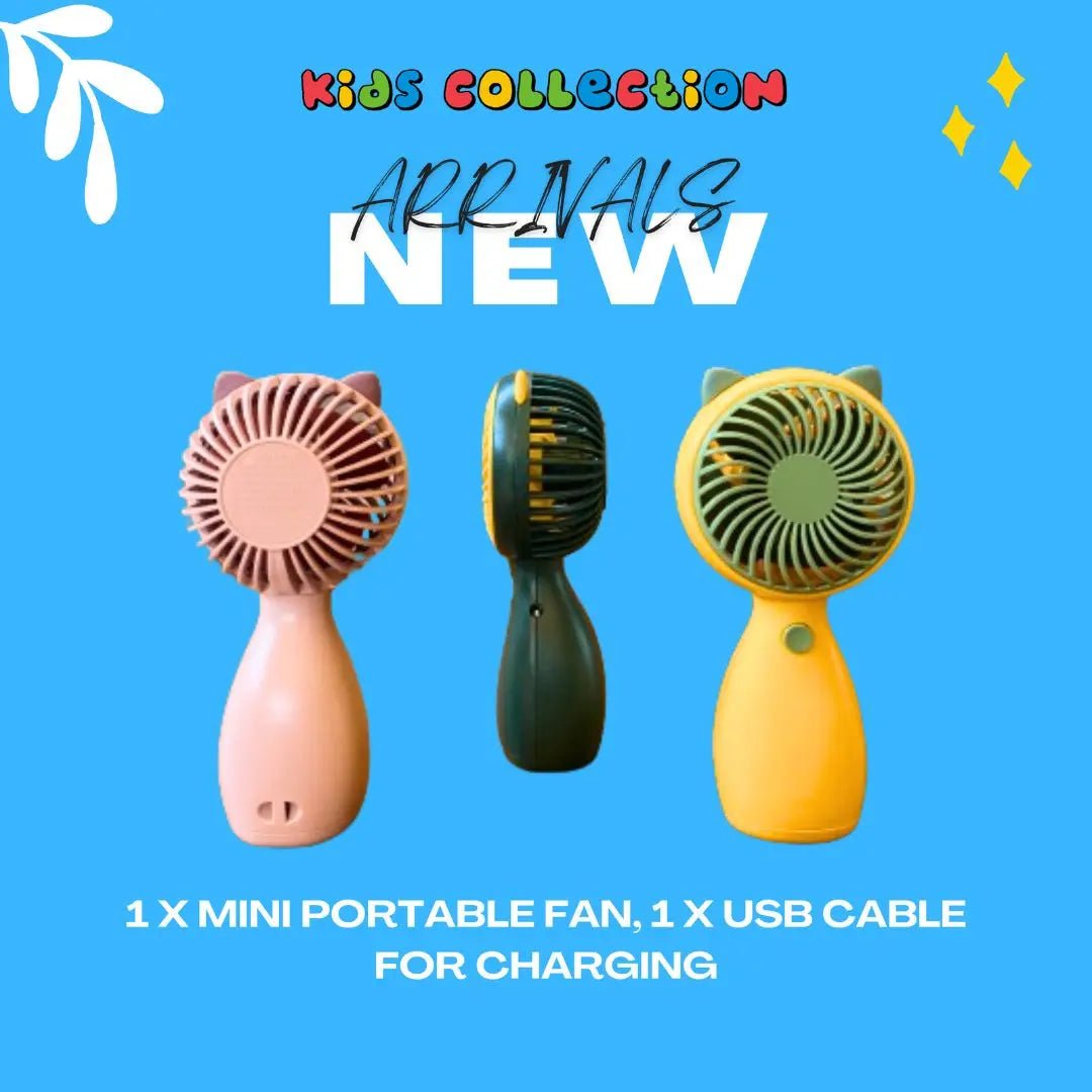 Multi - purpose Pocket Mini Fan (Rechargeable) - Toynix