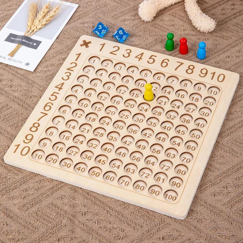 Multiplication Wooden Montessori Educational Board (2025-22)