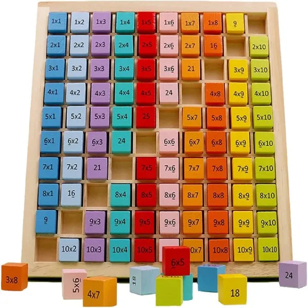 Multiplication Wooden Montessori Educational Board (2025-22)