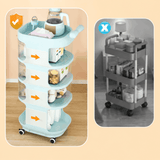 Multipurpose Baby Supplies Storage Trolley
