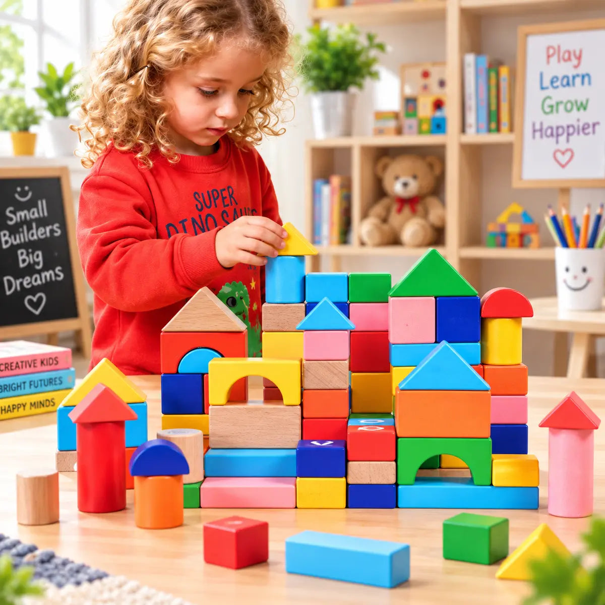 102 Pcs Number & Alphabet Building Blocks | 2025-6