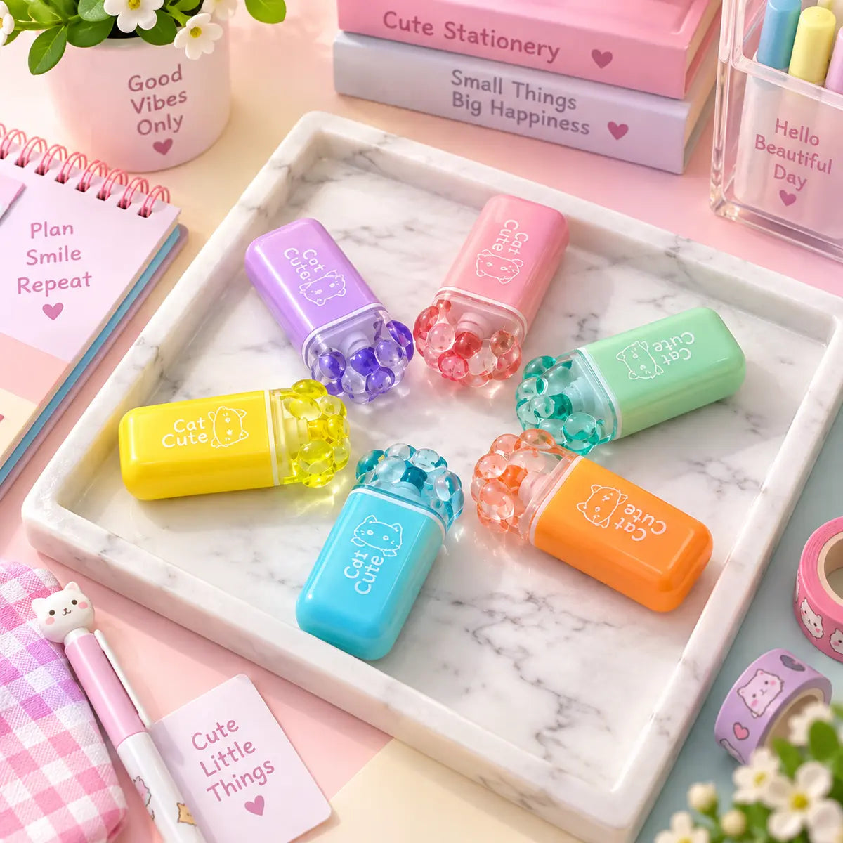 Pastel Highlighters Set for Kids (Pack Of 6) (XYH-173-6)