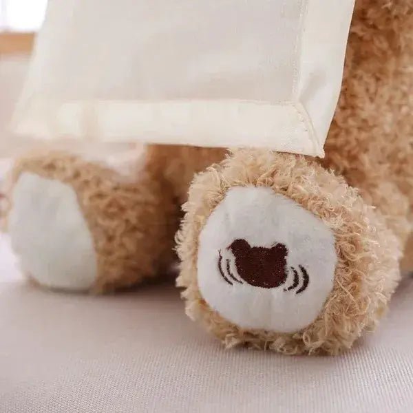 Peek-A-Boo Teddy Bear Toy With Motion & Sound For Kids (03)