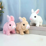 Plush Rabbit Toy with Sound and Motion for Kids (09-1)
