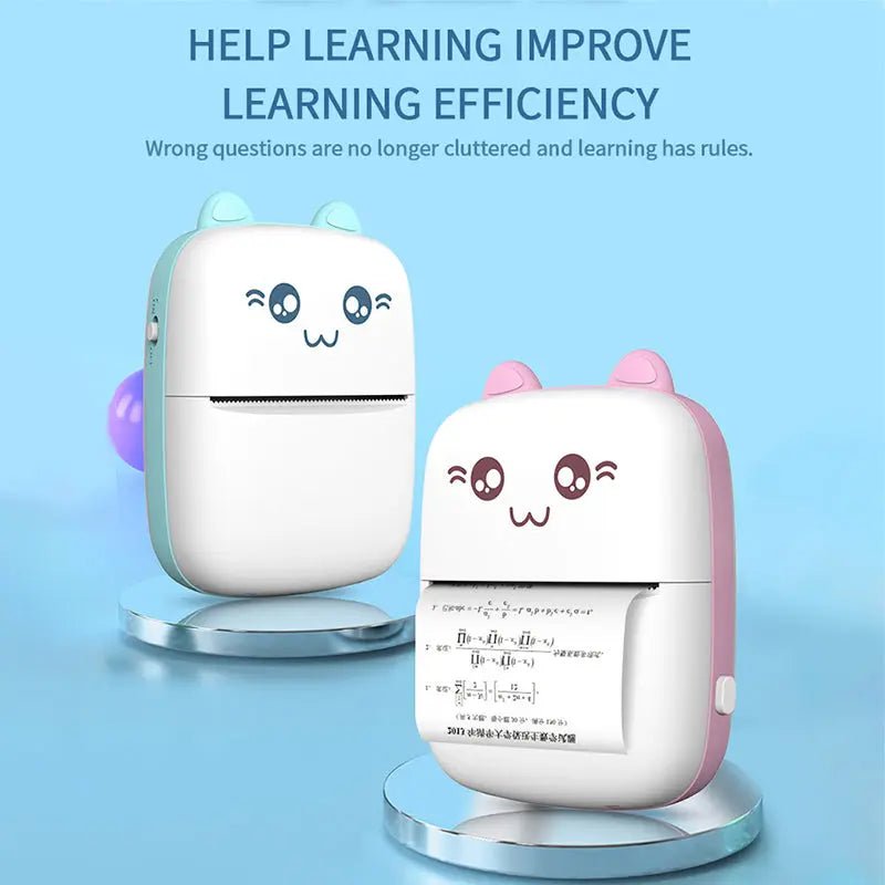 Pocket Inkless Mini Printer - Thermal Portable Bluetooth Wireless Mini Printer (C9)