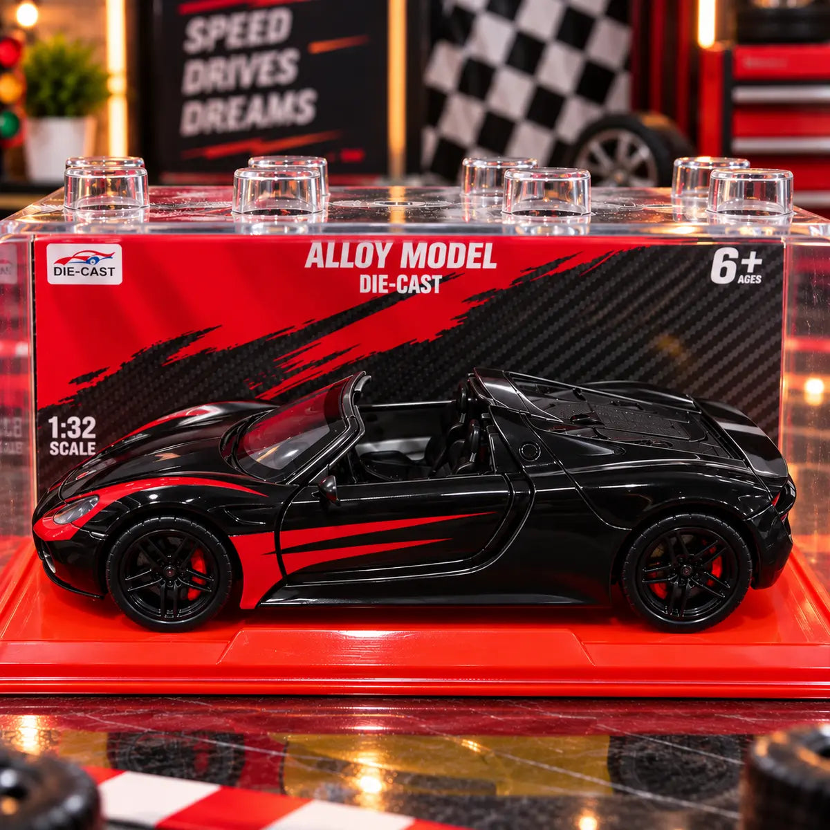 Porsche Premium 1:36 Scale Die-Cast Car (Random Colors | W36888)