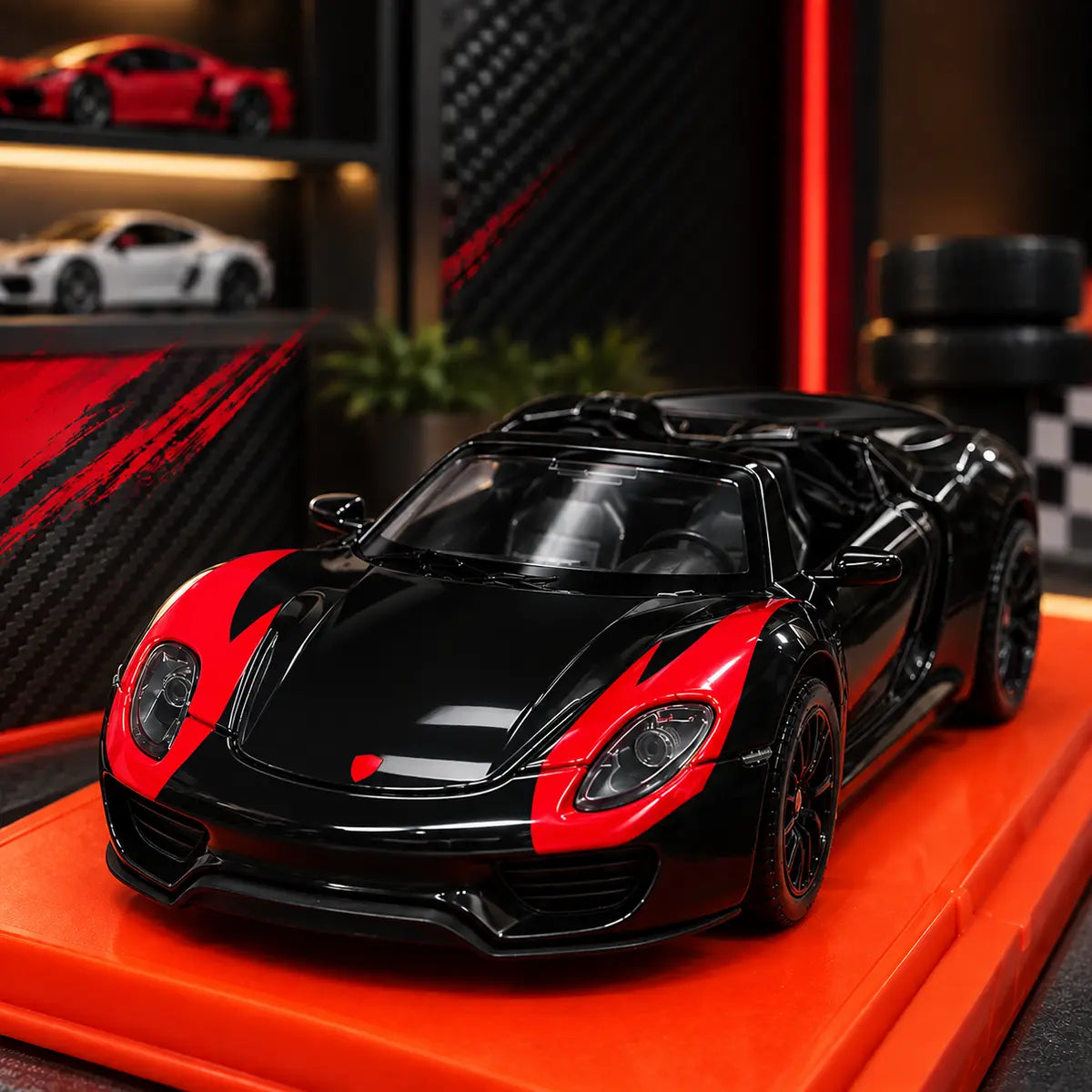 Porsche Premium 1:36 Scale Die-Cast Car (Random Colors | W36888)