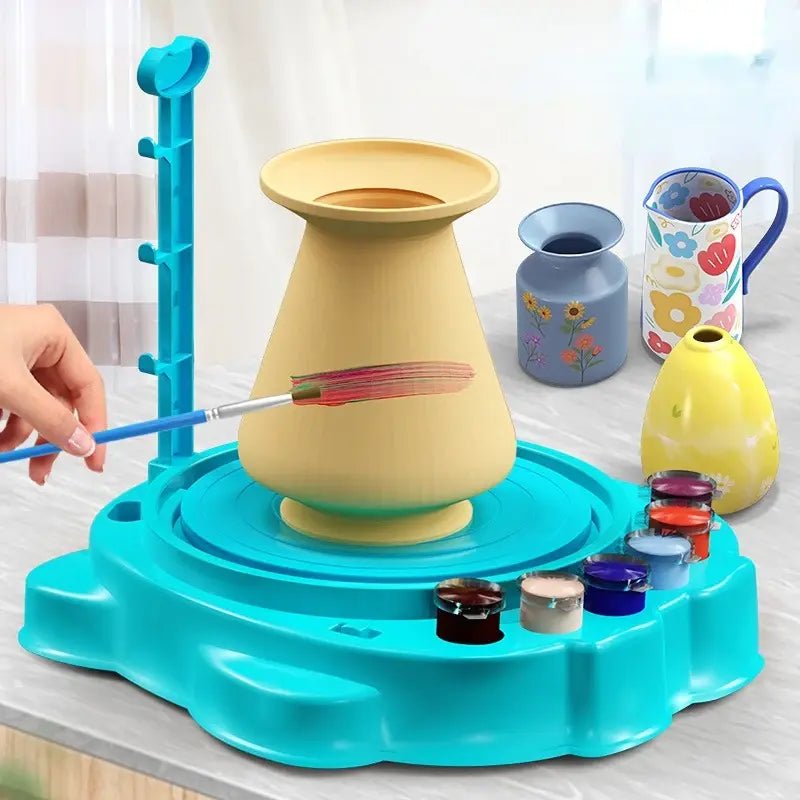 Pottery Painting Machine Creative Art & Craft Toy for Kids (2629-T27A)