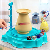 Pottery Painting Machine Creative Art & Craft Toy for Kids (2629-T27A)