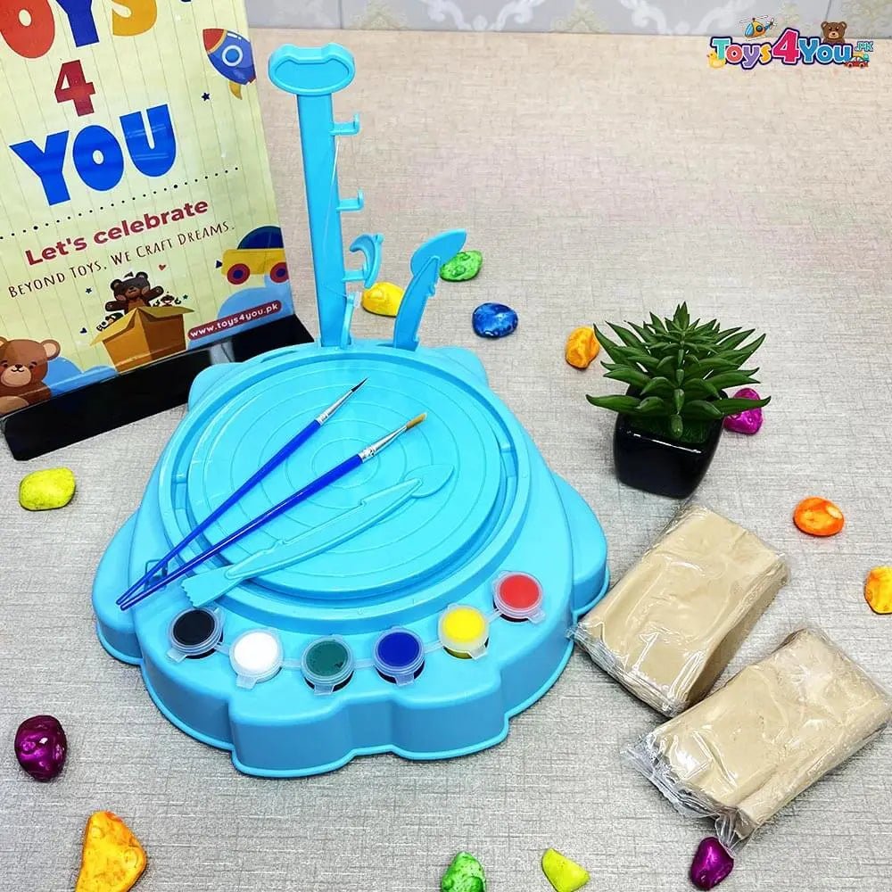 Pottery Painting Machine Creative Art & Craft Toy for Kids (2629-T27A)