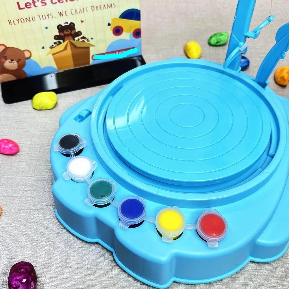 Pottery Painting Machine Creative Art & Craft Toy for Kids (2629-T27A)
