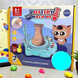Pottery Painting Machine Creative Art & Craft Toy for Kids (2629-T27A)