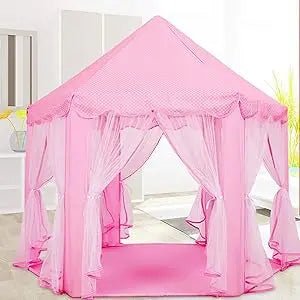 Princess Castle Play Tent House for Kids – Dreamy Playhouse for Your Little Princess - Toynix