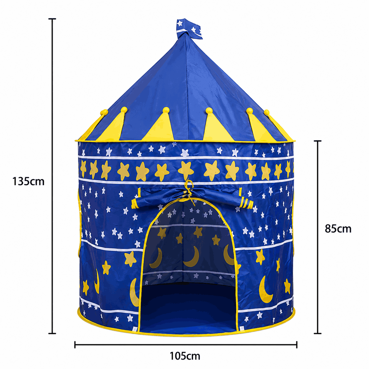 Princess Playhouse Tent for Kids Foldable Indoor Castle Play Tent