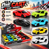 Pull-Back Alloy Die-Cast Super Cars for Kids (Random Colors | 4311C)