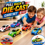 Pull Back Die-Cast Cars Set 6 Pcs (HR029-2)