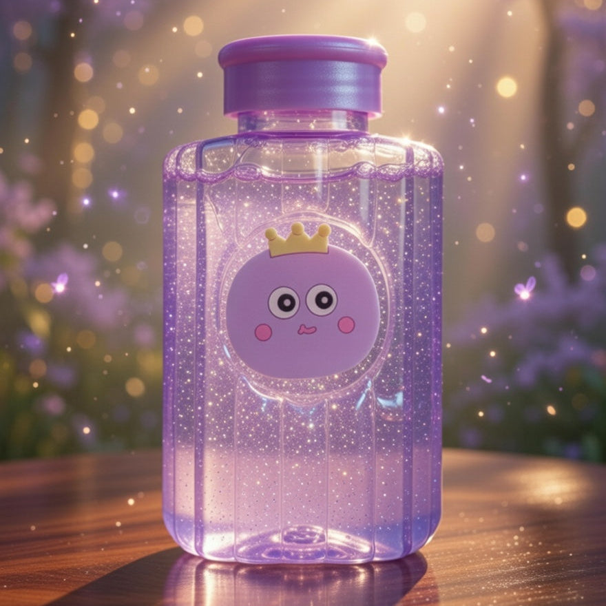 Sparkle Purple Glitter Slime Bottle (7777)