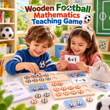 Children Wooden Puzzle Football Mathematics Teaching Game (2025-17)