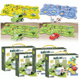 Puzzle Racer Track Railway Car For Kids (1100A)