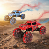 2.4GHz RC Stunt Climbing Truck with Smoke & LED Lights (Random Color | 3688-P116A)