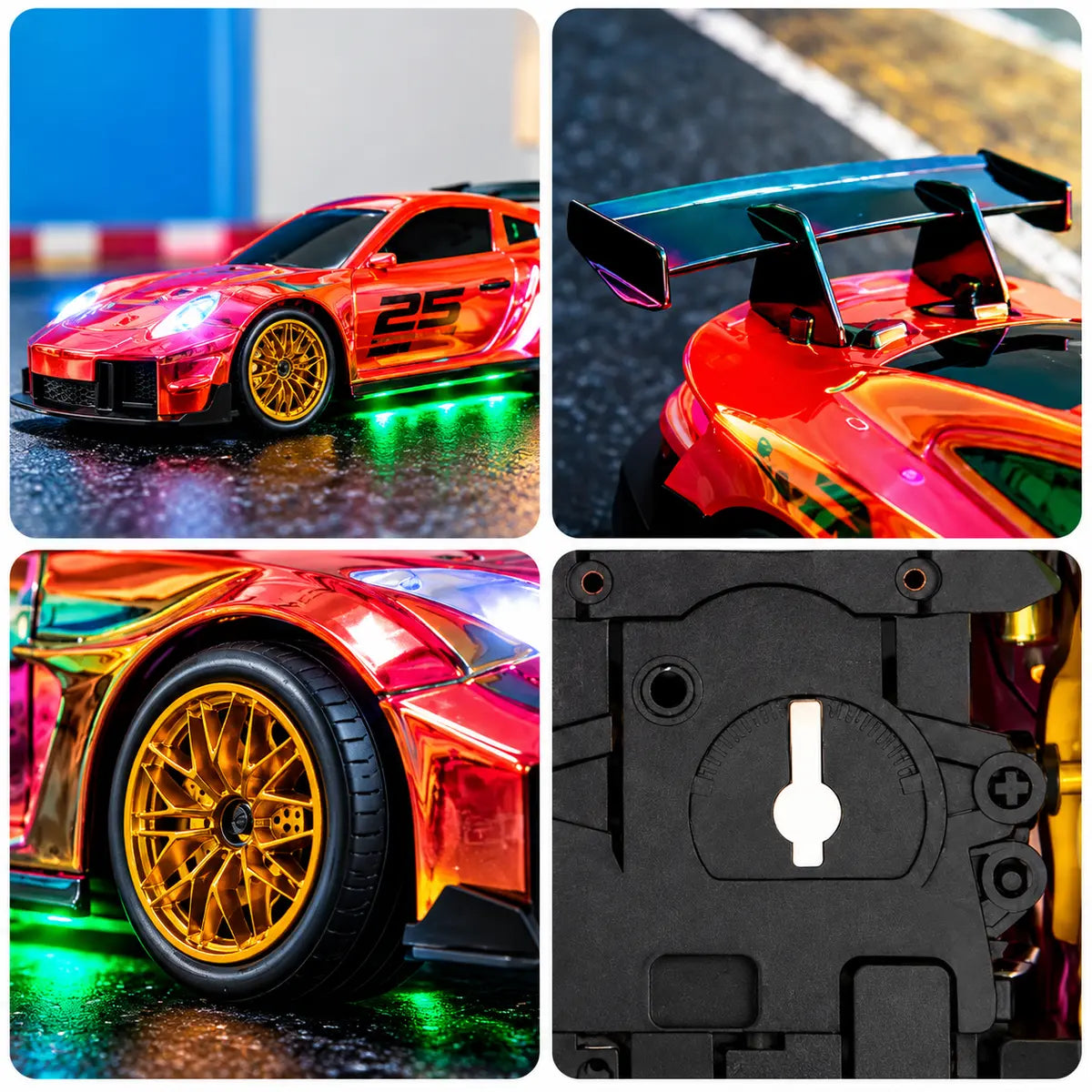 2.4GHz RC Porsche Drift Racing Car Remote Control Sports Racing Toy