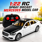 1:22 RC Spray Diecast Mercedes Model Car (Random Color | HCL-3813)
