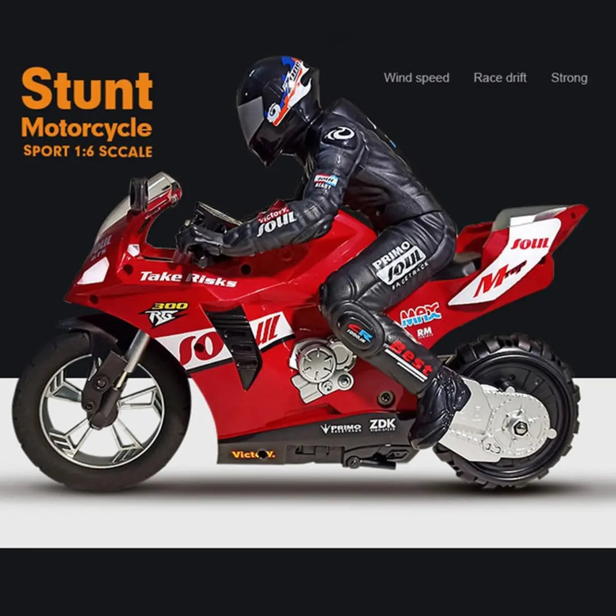 RC Self balancing High Speed Racing Stunt Bike (HC-802)