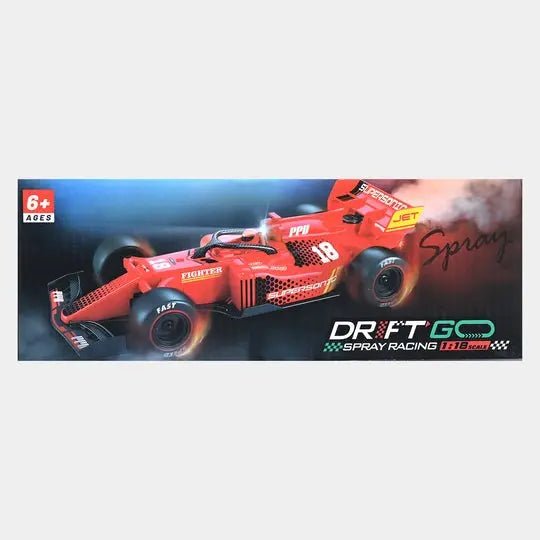 RC Drift Smoke Car For Kids — Sports formula car for kids (KM660-6A)