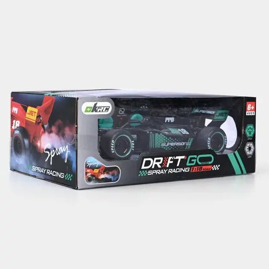 RC Drift Smoke Car For Kids — Sports formula car for kids (KM660-6A)