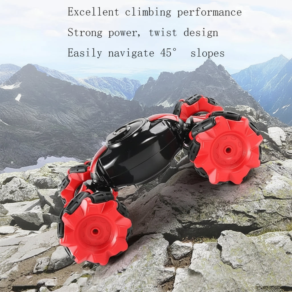 Remote Control Twisting Hand Gesture Sensing RC Stunt Car - Toynix