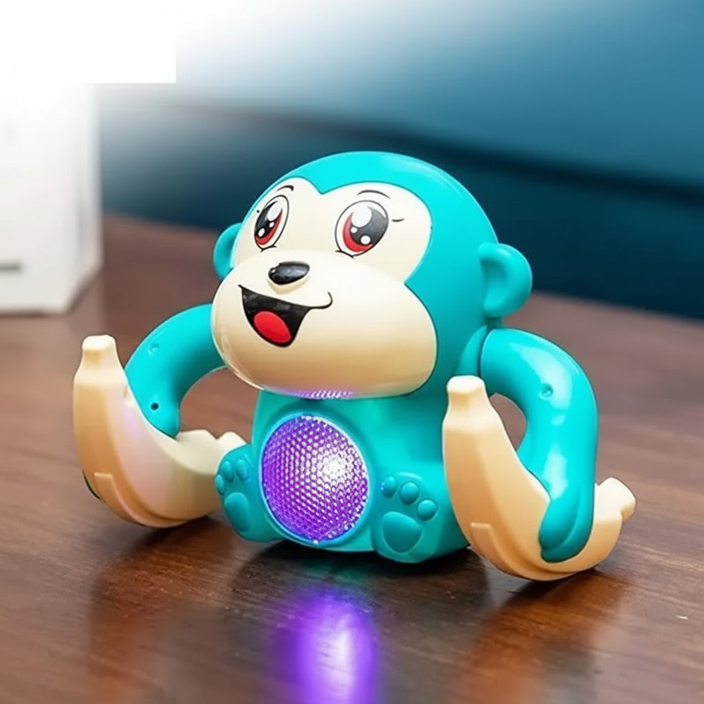Rolling Banana Monkey Toys with Light & Music (826)