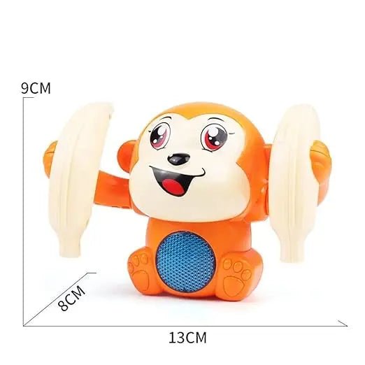 Rolling Banana Monkey Toys with Light & Music (826)