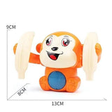 Rolling Banana Monkey Toys with Light & Music (826)