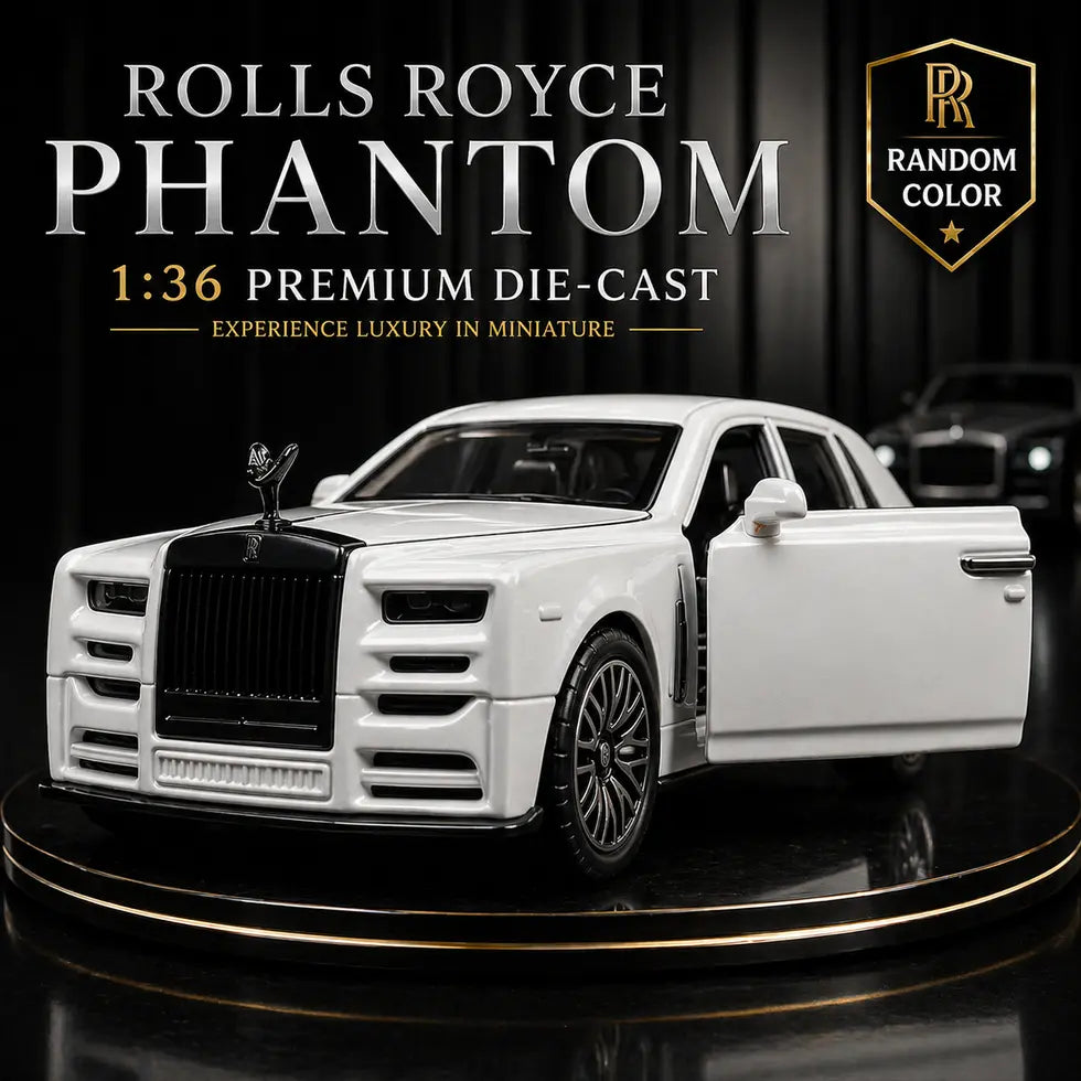 Rolls Royce Phantom 1:36 Premium Die-Cast (Random Color | W36888)