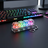 Keyboard Fidget Stress Relief Keychain for Kids & Adults (Random Colors | KC)