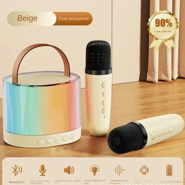 K52 Wireless Bluetooth Speaker with Single Mic & RGB Lights