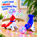 Interactive Sea Lion Toy with Lights & Music (Random Color | YJ388-29)