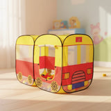 Pop Up House Tent | Bus Style Kids Play Tent Indoor & Outdoor (BW-3303)