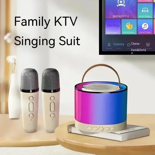 K52 Wireless Bluetooth Speaker with Single Mic & RGB Lights
