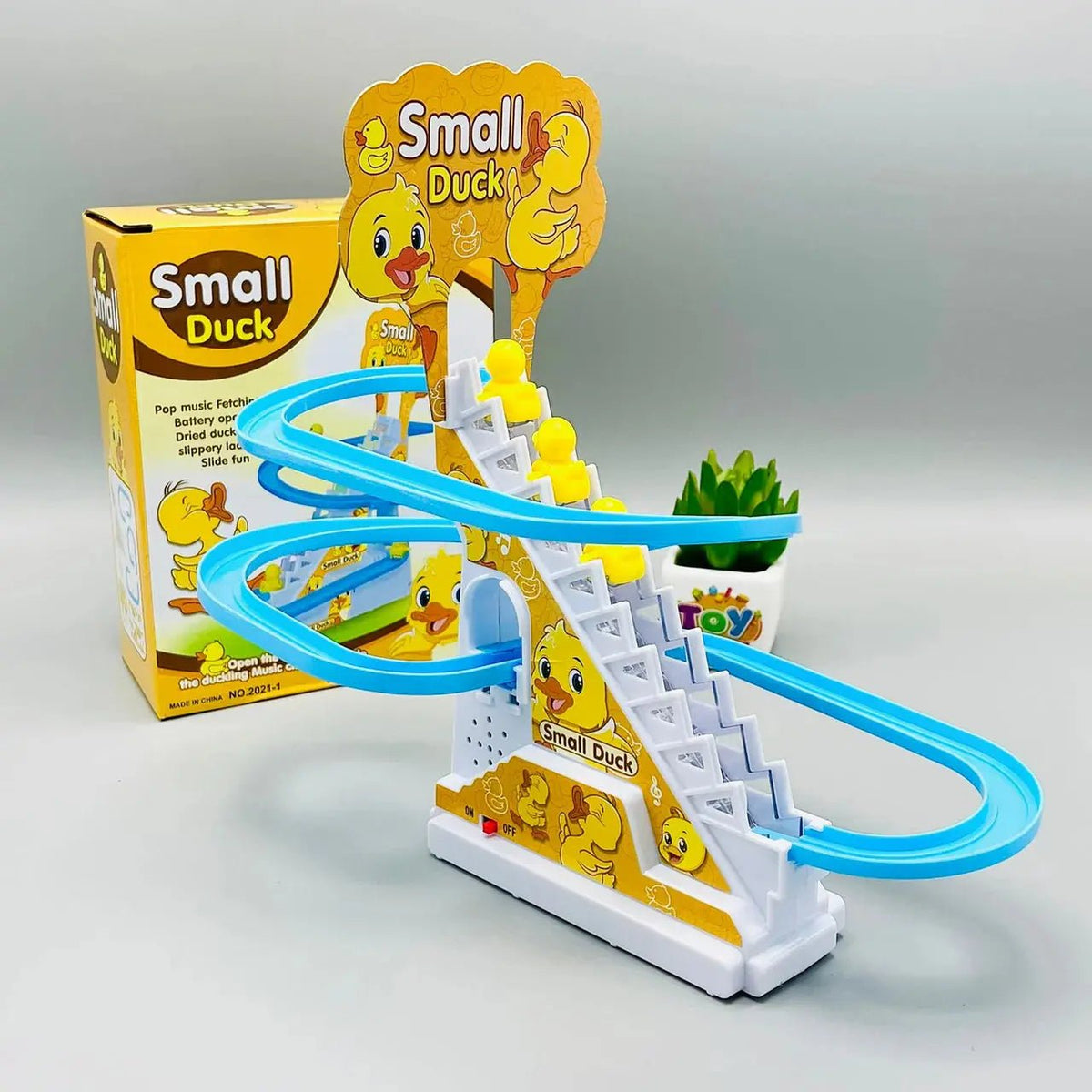 Small Ducks Climbing Stairs Toy For Kids (668-10D)