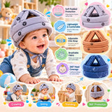 Soft Baby Head Protection Helmet for Toddlers (Random Color)