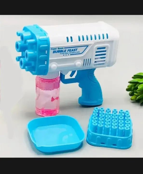 Electric Bazooka Automatic Bubble Gun (2188-65)