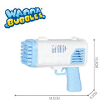 Electric Bazooka Automatic Bubble Gun (2188-65)