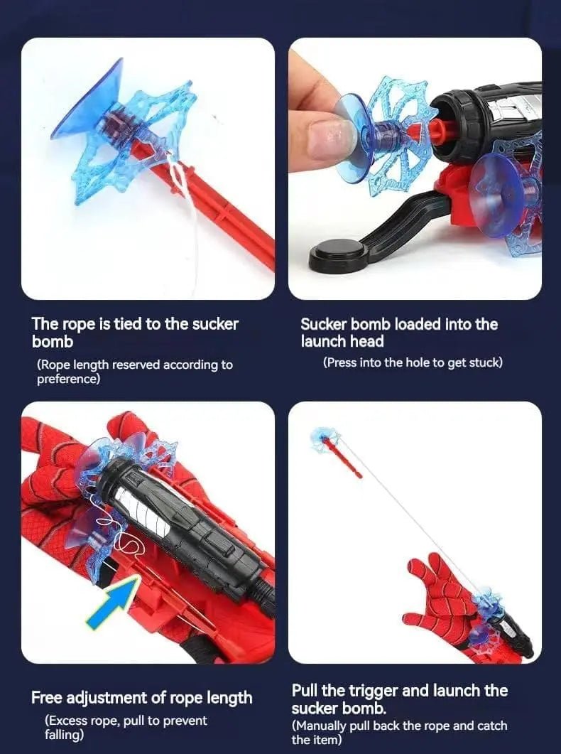 Spiderman Web Shooter Toy for Kids  (2023-2C)
