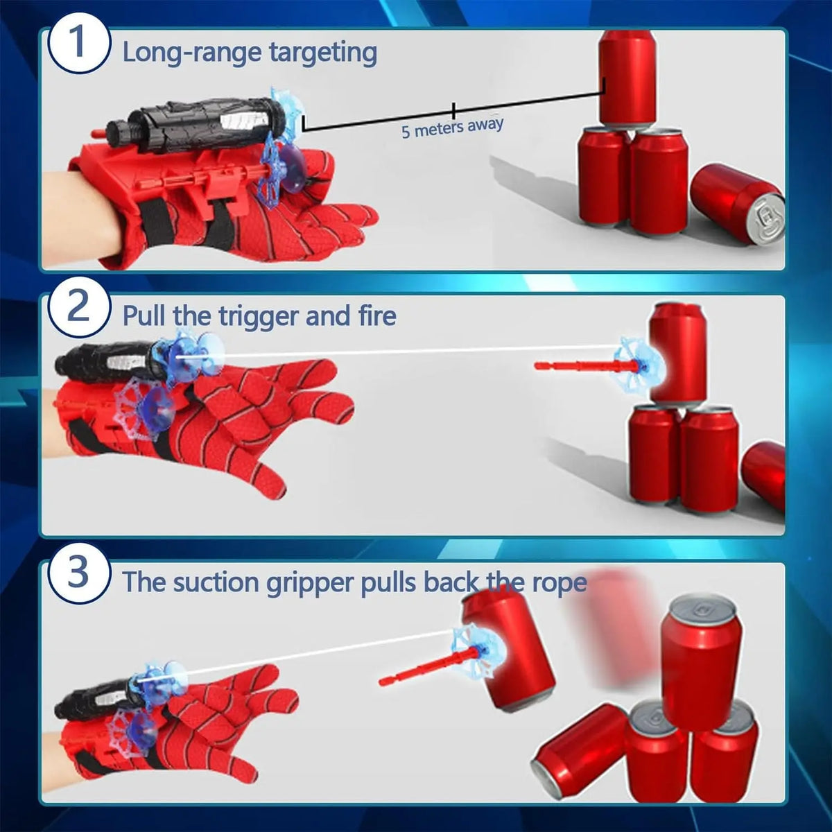 Spiderman Web Shooter Toy for Kids  (2023-2C)