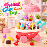 Sweet Cake Cart Toy with LED Lights & Music (668-91)