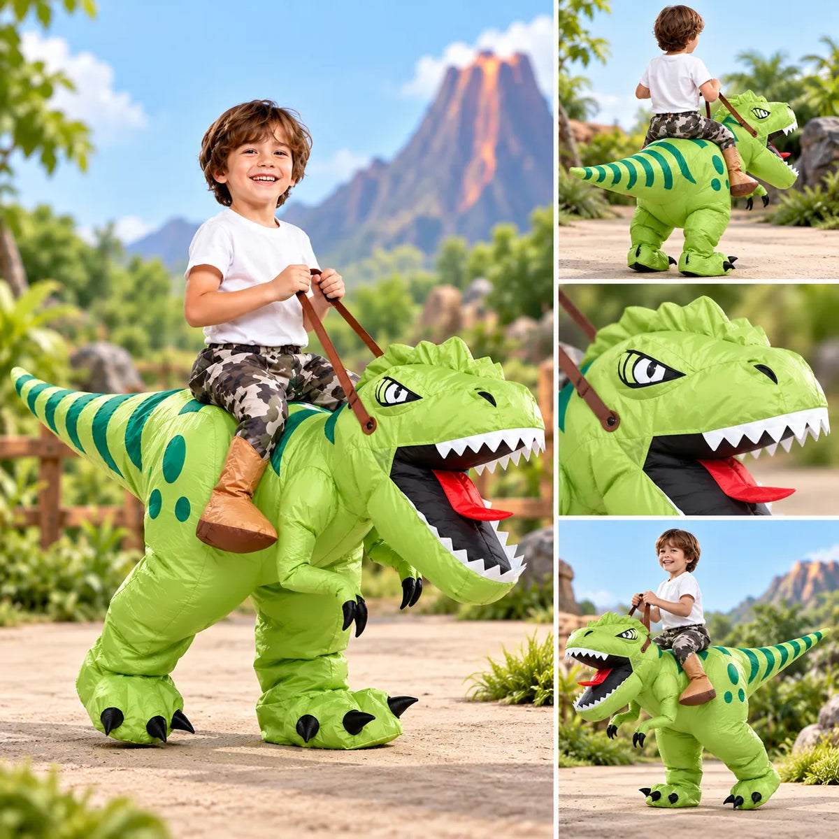Kids Inflatable Dinosaur Costume (CQ0018)