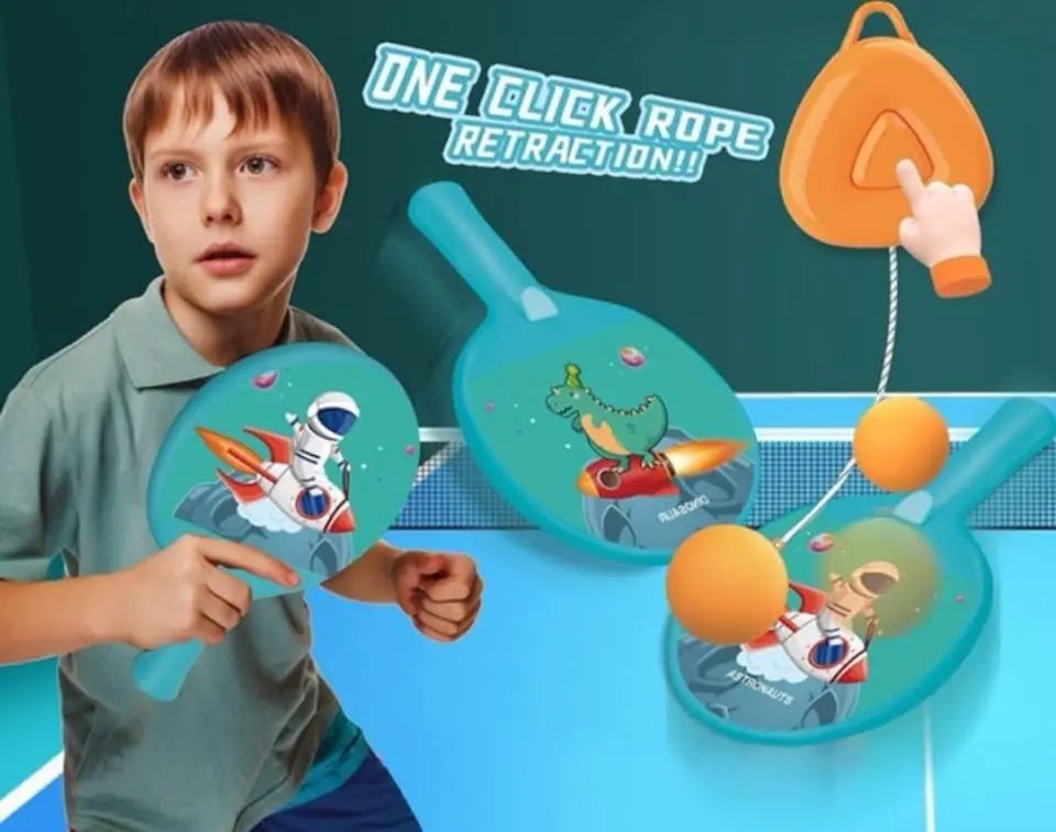 Table Tennis Ping Pong Trainer Toy For Kids - Toynix