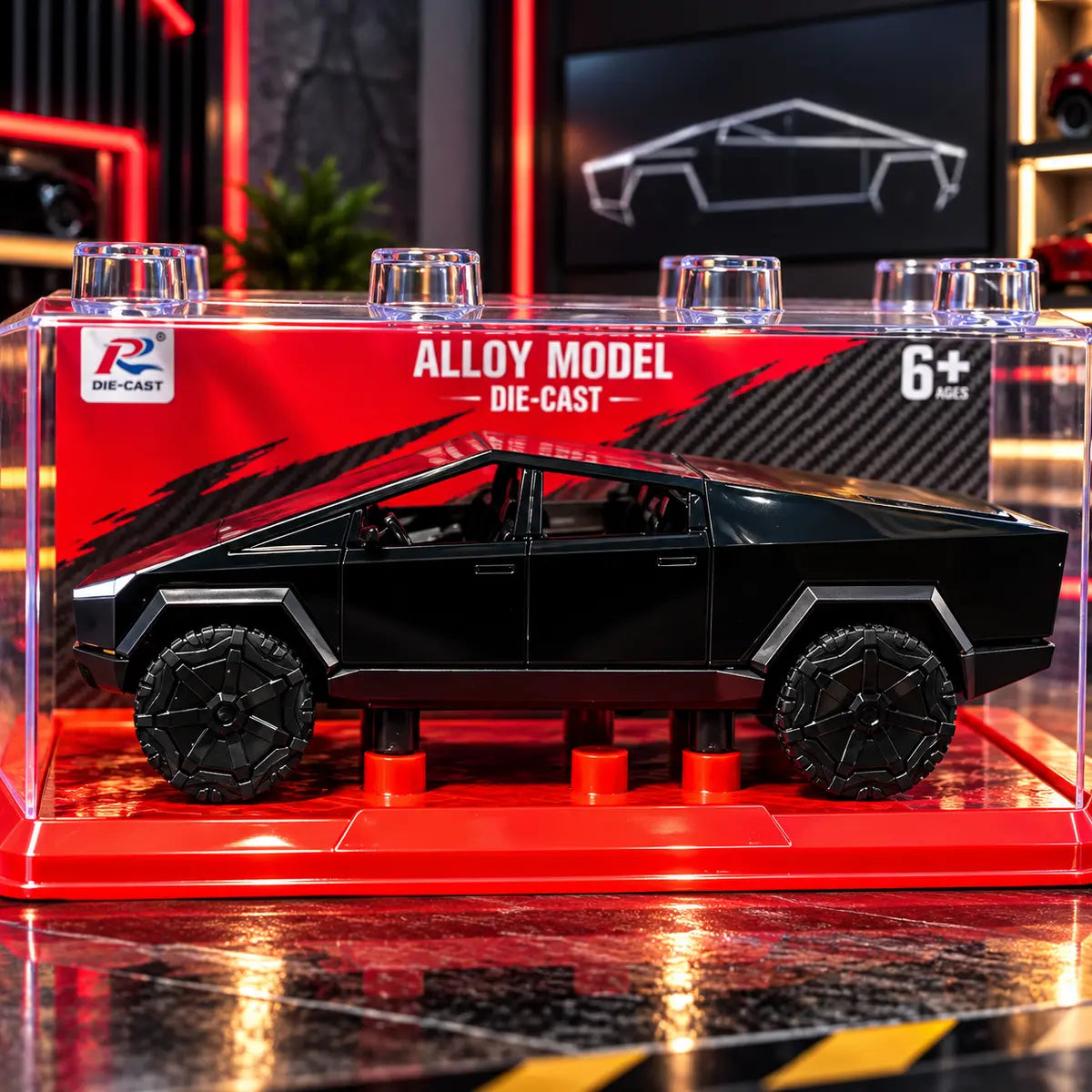 Tesla CyberTruck Premium 1:36 Scale Die-Cast (Random Color | W36888)