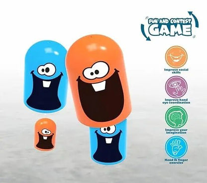 Tic Tac Toe Gobble Board Game | Board Games for Adults | Kids Brain Development - Toynix